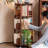 Nut-Brown Modern Solid wood Standard Bookcase