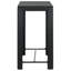 Adhithya Rectangular Outdoor Bar Table , cm W 60.5cm cm D-143519566-143519565