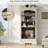 70.8'' Tall Arched Bookcase