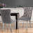 Crossland Velvet Dining Chairs, Tufted Dining Room Chairs with Nailhead Ring Pull Trim for Kitchen-88560928