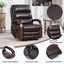 Fauteuil inclinable électrique Power Leatheraire Lift-193008502