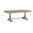 Andromeda Extendable Pine Solid Wood Dining Table