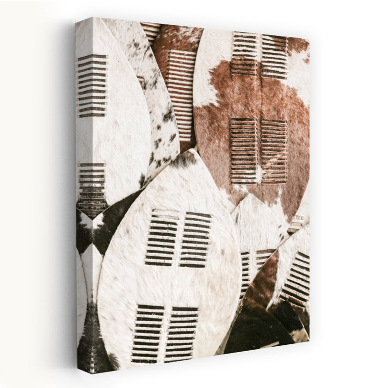 Art contemporain, art abstrait traditionnel rustique, H 24 po x l 16 po
