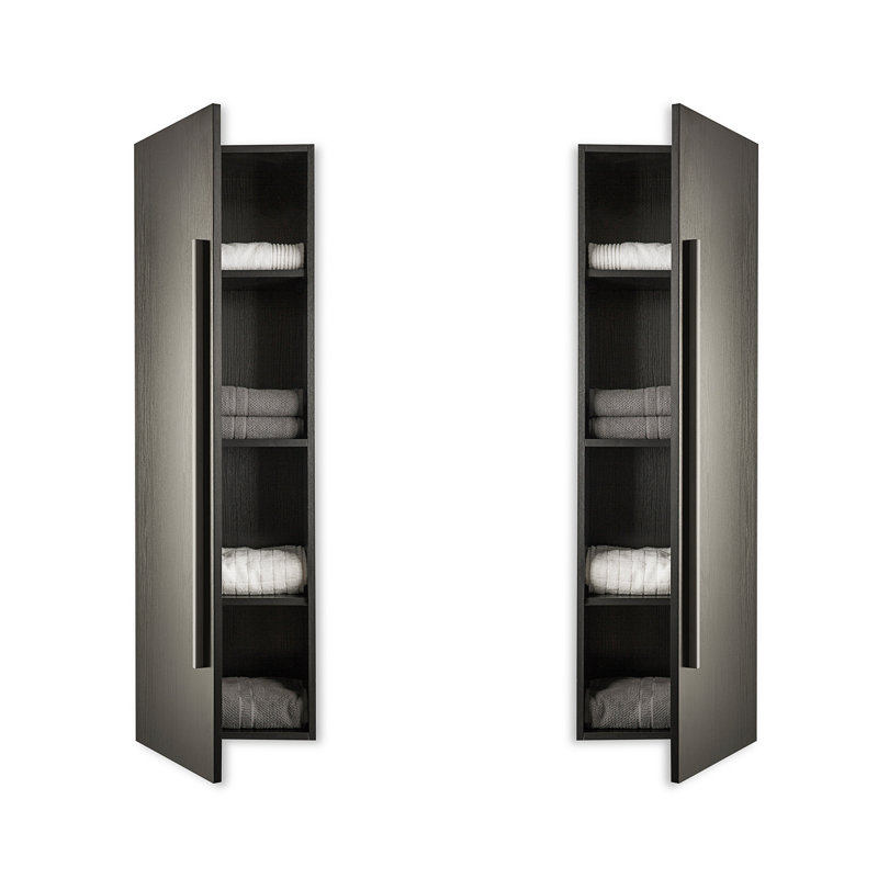 Bathroom Cabinet, Black
