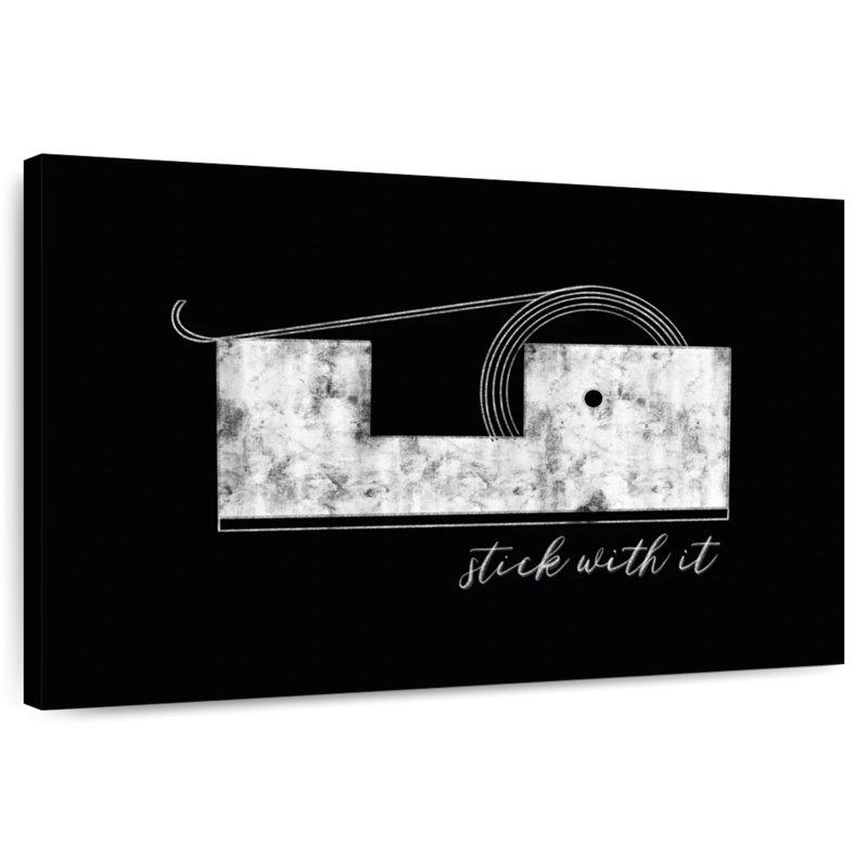 Tergel Stick With It, 34" H x 51" W