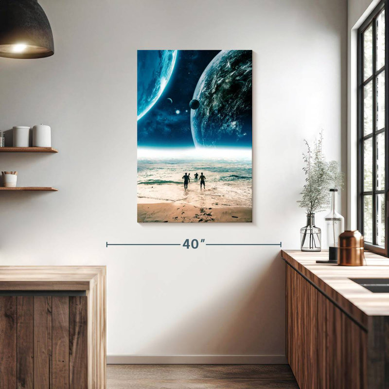 Kelan Lifes A Beach, 39" H x 26" W
