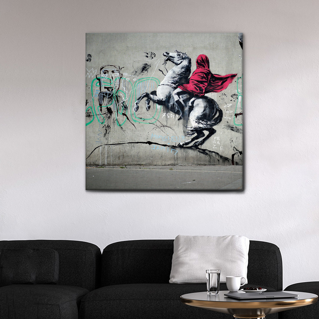 Leinwandbild Napoleon von Banksy