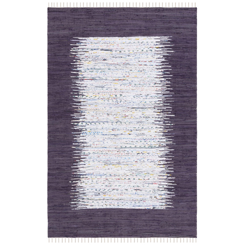 Paynter Hand Woven Cotton Rug, Rectangle 5' x 8'