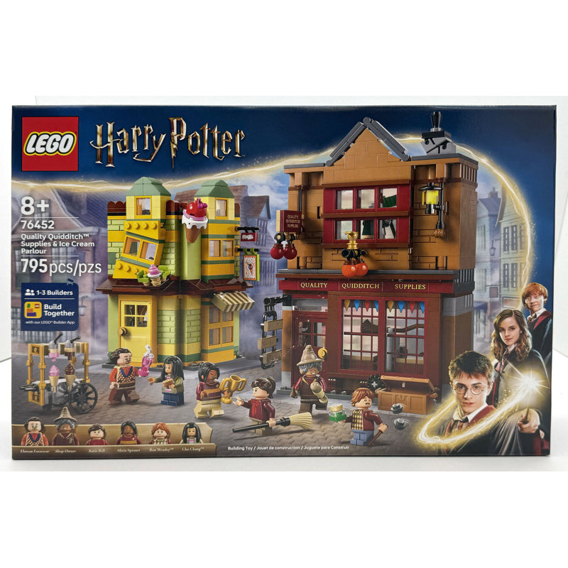 LEGO Harry Potter - Fournitures de quidditch de qualité et jouet de fabrication de crème glacée