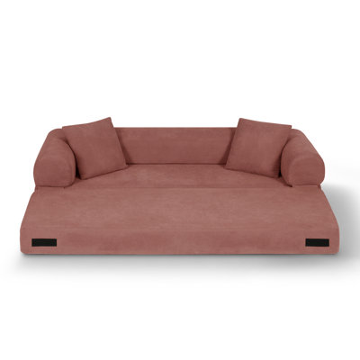 80 Inch Boneless Convertible Sofa Bed Couch, Loveseat Couches for Living Room,Foldable Floor Sofa Couch Bed, Corduroy Flod Out Couch
