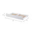 Lit simple avec lit gigogne Loreen