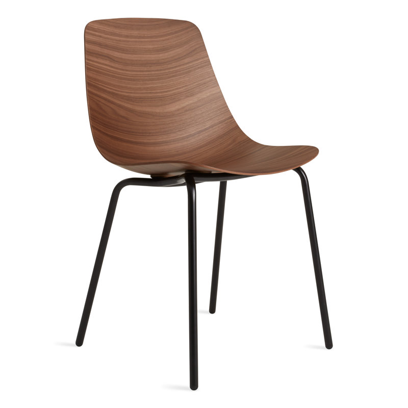 Chaise Clean Cut, Noyer