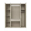 Armoire 4 portes 77,1 po H