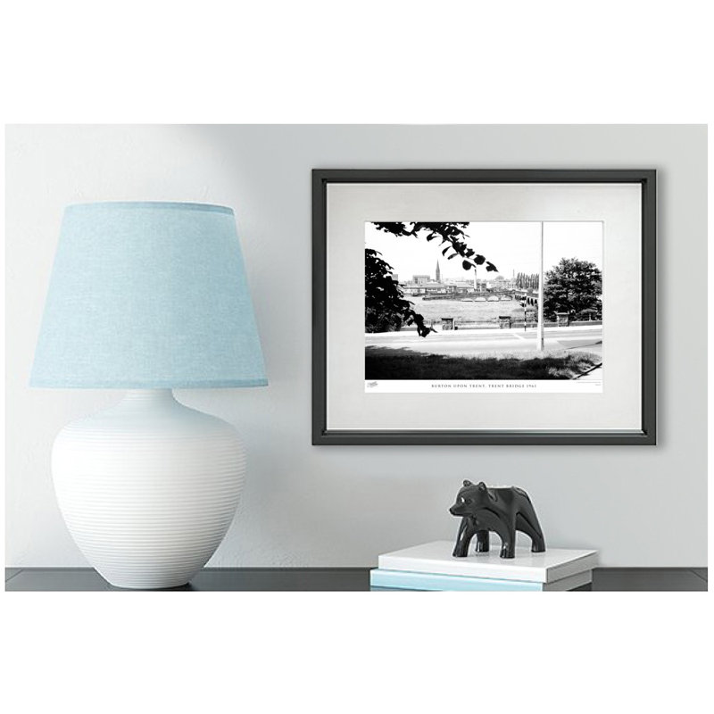 Burton Upon Trent, Trent Bridge 1961 - Single Picture Frame Print, 45cm H x 60cm W x 2.3cm D