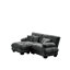 Canapé modulaire en chenille 2 places avec 2 coussins lombaires et 2 coussins décoratifs Cloud Couch-1889530537-1904695061-1904695057