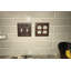 Copper Switchplate Double Toggle Switch Cover