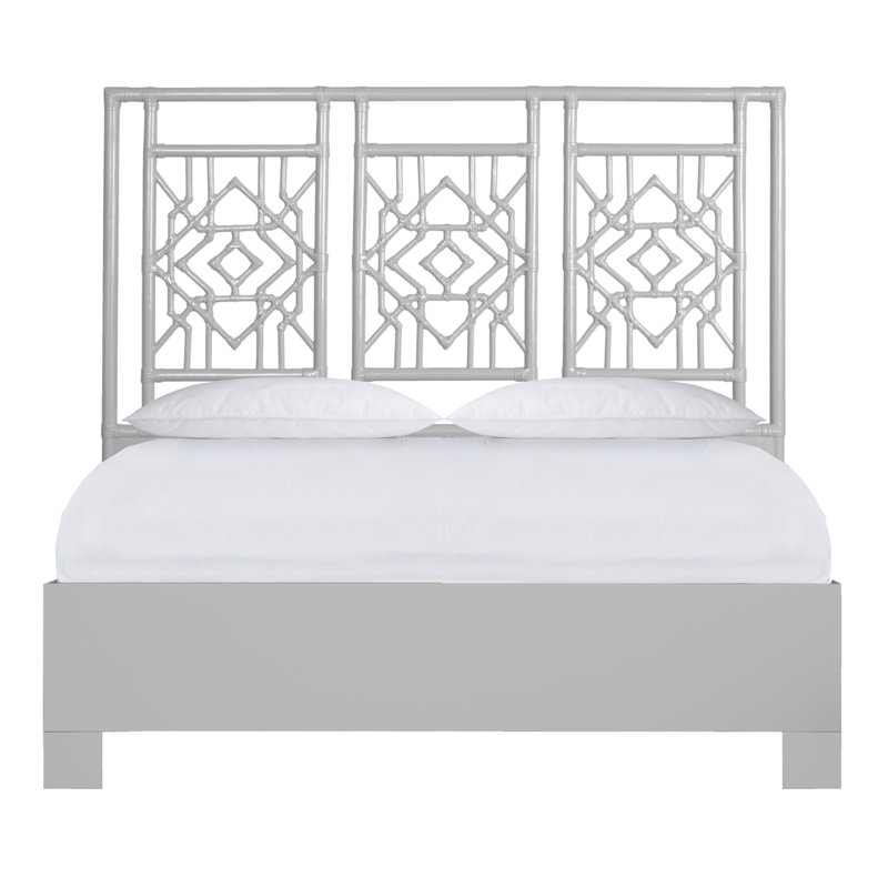 Tulum Bed, Queen, Light Gray