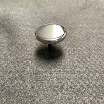 (5 Pack) 1-3/16 inch Knob Polished Chrome