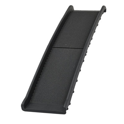 Rampe pliante pour animaux avec tapis antidérapant