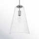 Evanne Single Light Glass Dimmable Pendant