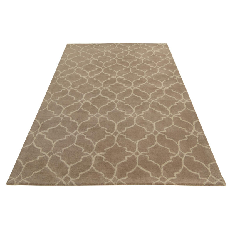 Tapis taupe 5 x 8