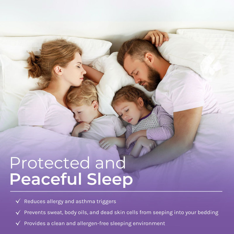 Dust Mite & Allergen Mattress Protector, California King