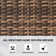 Kisner 9 - Person Outdoor Wicker Conversation Set With Cushions And Table
