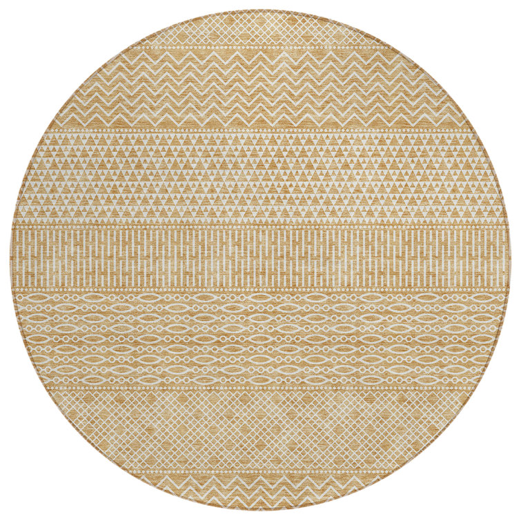 Tisdell Area Rug with Non-Slip Backing