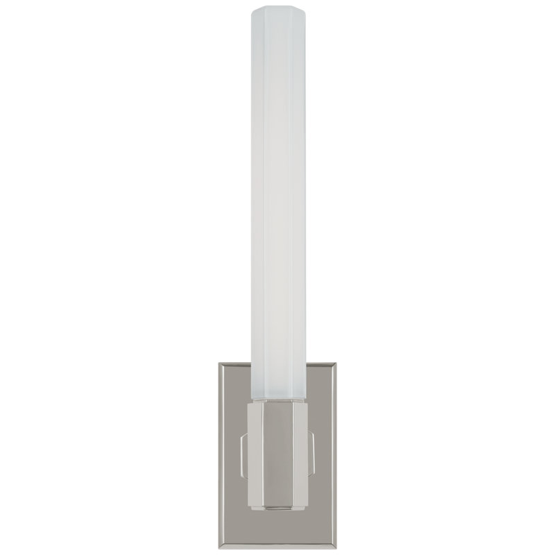 Hawthorne 1 - Light LED Bath Sconce, Polished Nickel