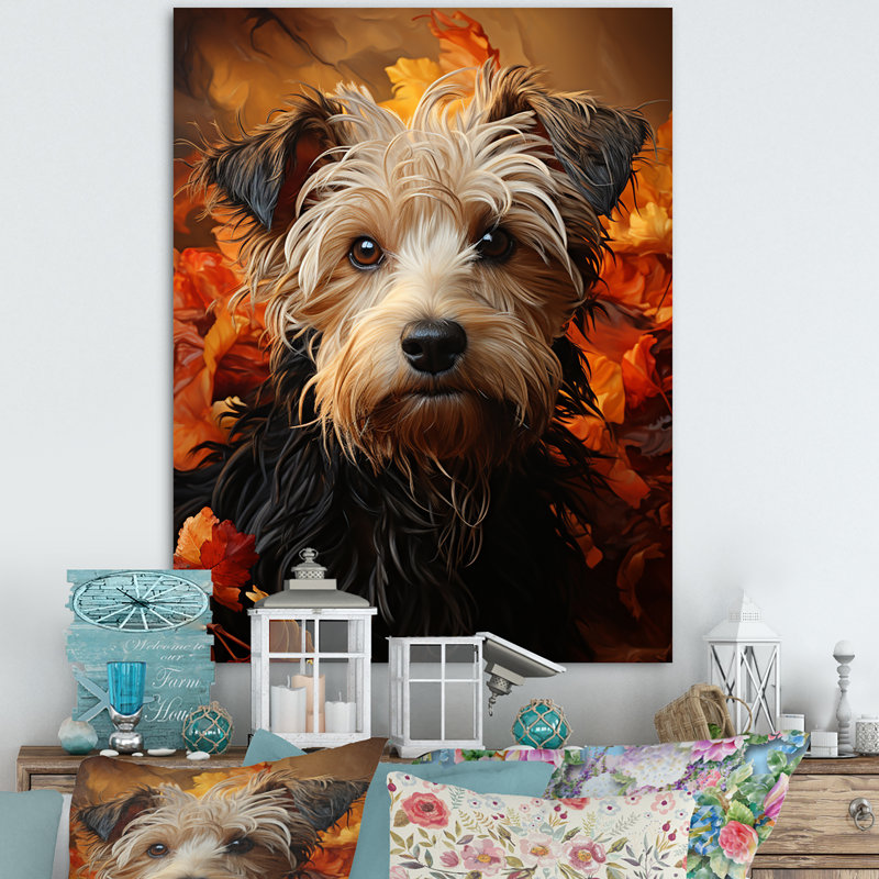 «Puli Poetry Parade I», reproduction sur toile, H 20 po x l 12 po x P 1 po, Toile tendue