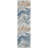 Machine Washable Indoor/Outdoor Claudian ACN1620 Blue Rug-109535708