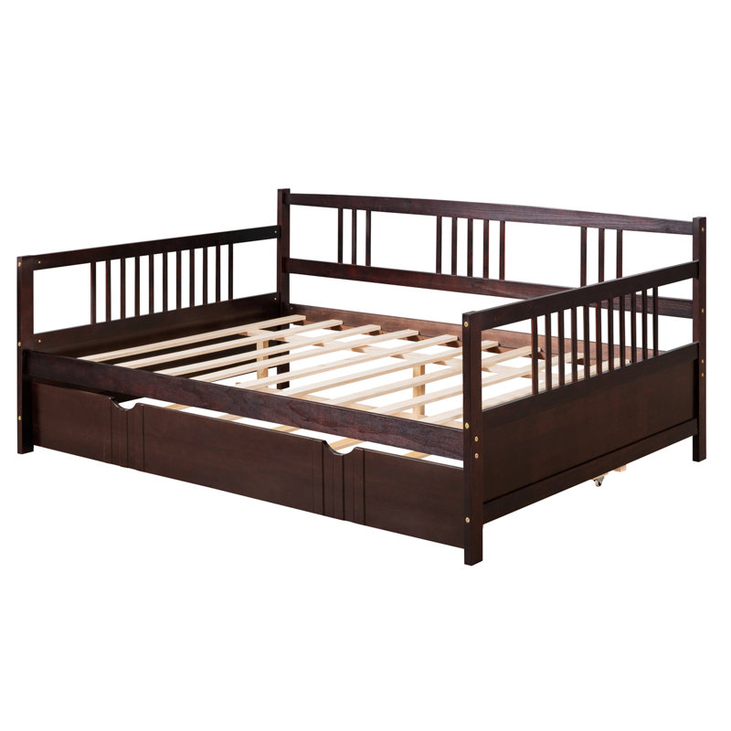 Westerley Solid Wood Daybed, Espresso, Full