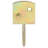Milda Dakota Fields Yellow Metal Post Cap for Fence Panels