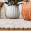 Tapis géométrique en coton tissé à la main Montauk-626913744