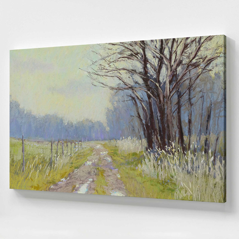 Éveil printanier, grande impression sur toile, H 48 po x l 72 po
