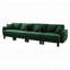 Canapé 4 places avec accoudoirs en forme de coquillage-1802637282-1802637284-1802637295