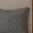 3 Piece Split Corner Pleated Quilted Bedspread Set In Dark Grey For King Beds, Cottage-Inspired Design With Antimicrobial Treatment-119071205-119071200