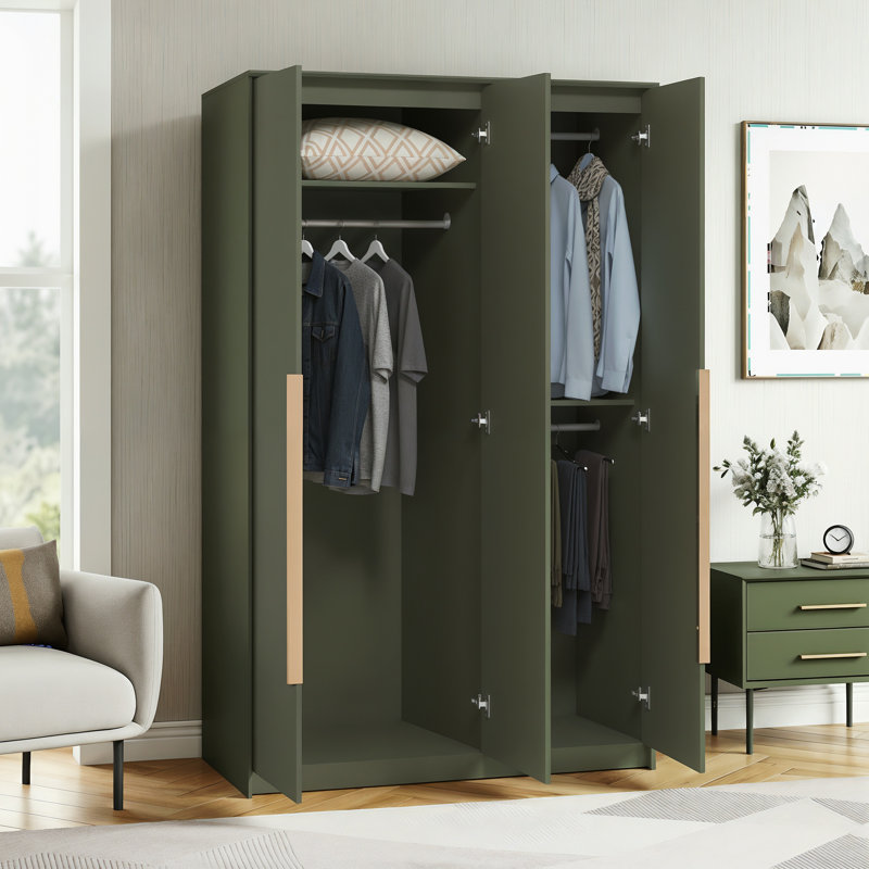 Queensland 3 Door Wardrobe with Mirror