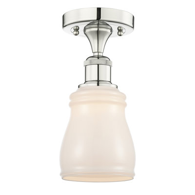 Makemson Glass Semi Flush Mount