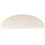Carpet Stair Treads White 65x21x4 cm