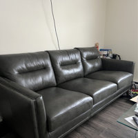 Steelside™ Ainsley 73.6'' Faux Leather Sofa & Reviews