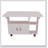Modern Movable Folding Dining Table for Small Spaces, Rectangle Drop Leaf with Wheels and Drawer, Perfect for Compact Living