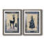 Silhouette de cerf - ensemble de 2 impressions-1993020045-1993020036-1993020037