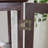 2-Door Lighted Curio Cabinet – Tempered Glass Doors, Mirrored Back & Adjustable Shelves (Brown)-1012529421
