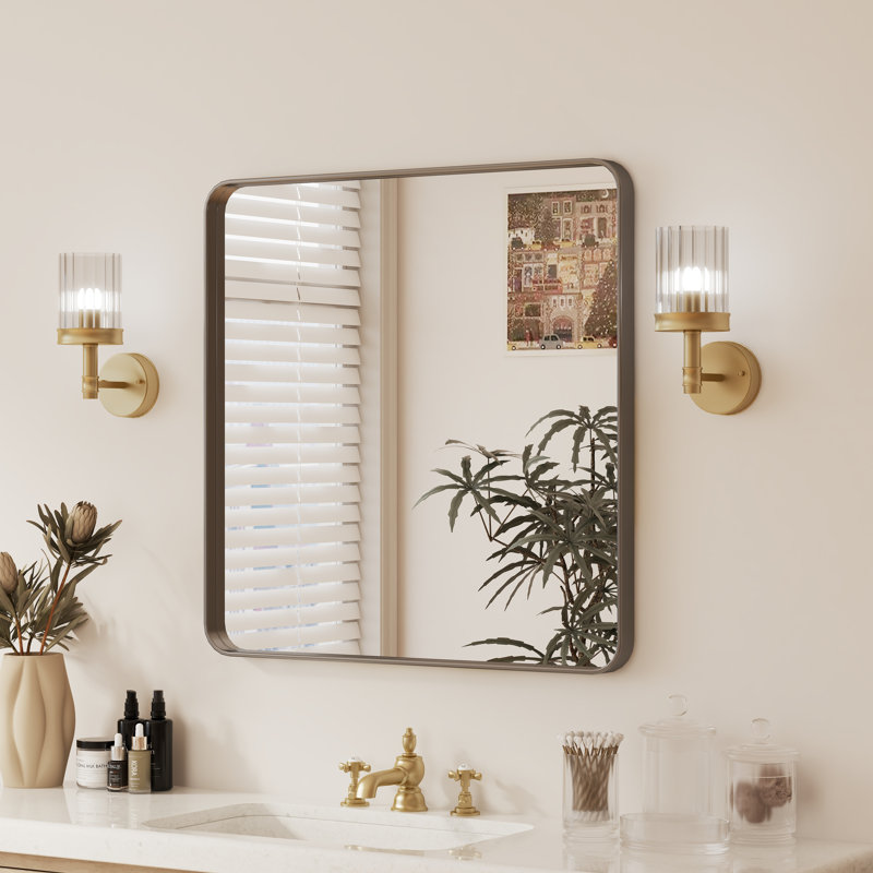Miroir de salle de bain sur mesure, 30 po x 30 po