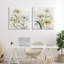 Ensemble de toiles 2 pièces Pure and Simple Daisies, design par Jacob Q-1445478536