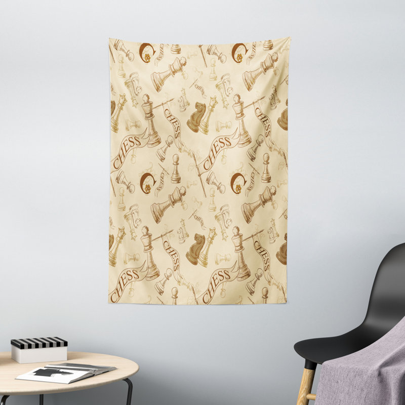 Tapisserie en polyester rétro, H 60 po x l 40 po