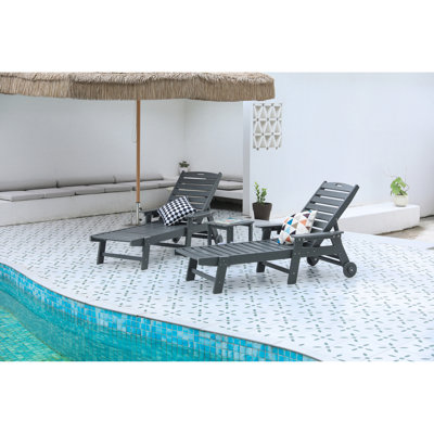 Méridienne extérieure pour 2 personnes. Surdimensionnée de 5 méridiennes avec roulettes et porte-gobelet. , Météo. . Assemblage simple. Capacité de poids de 500 lb. Mobilier de patio moderne 2 pièces. 5 positions. Matériau. Facile