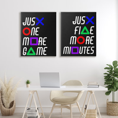 Ensemble de toiles 2 pièces Gamer