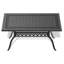 7 repas d'extérieur - 6 chaises pivotantes en aluminium et une table rectangulaire pour faire face aux défis-1357391971